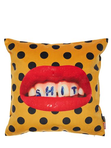 Cojín Estampado Lips & Teeth - SELETTI - Modalova