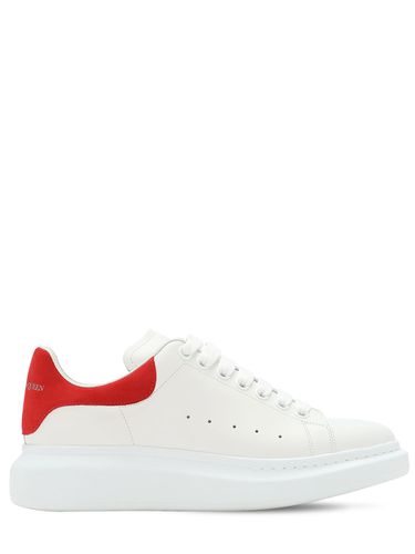 Mm Hohe Plateausneakers Aus Leder - ALEXANDER MCQUEEN - Modalova