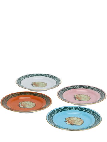 Juego De 4 Platos Nettuno De Porcelana 16cm - GINORI 1735 - Modalova