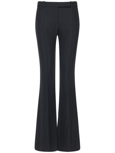 Ausgestellte Hose Aus Krepp - ALEXANDER MCQUEEN - Modalova