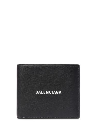 Brieftasche Aus Leder Mit Logodruck - BALENCIAGA - Modalova