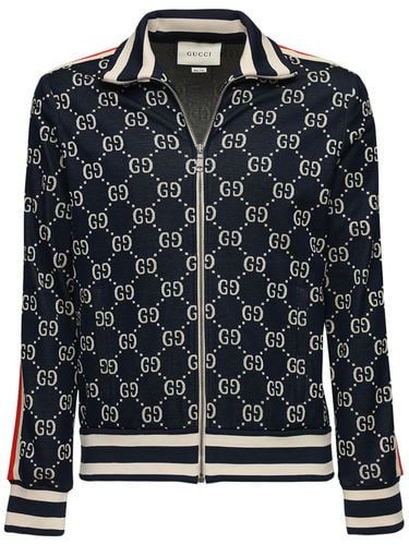 Trainingsjacke Aus Gg Supreme-jacquard - GUCCI - Modalova