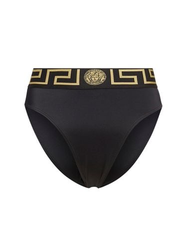 Bikinihose Mit Griechischem Motiv - VERSACE - Modalova