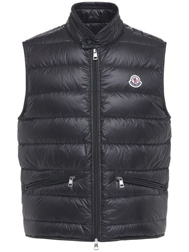 Daunenweste Aus Gestepptem Nylon "gui" - MONCLER - Modalova