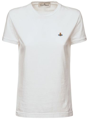 T-shirt Classic Fit In Cotone Organico - VIVIENNE WESTWOOD - Modalova