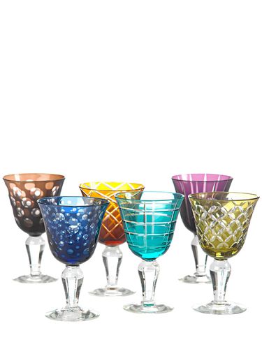 Set De 6 Copas Multicolor De Vino - POLSPOTTEN - Modalova