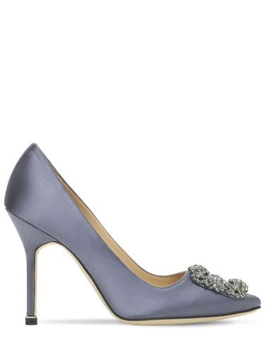 Mm Hangisi Satin Pumps - MANOLO BLAHNIK - Modalova