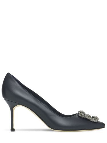 Mm Hohe Lederpumps „hangisi“ - MANOLO BLAHNIK - Modalova