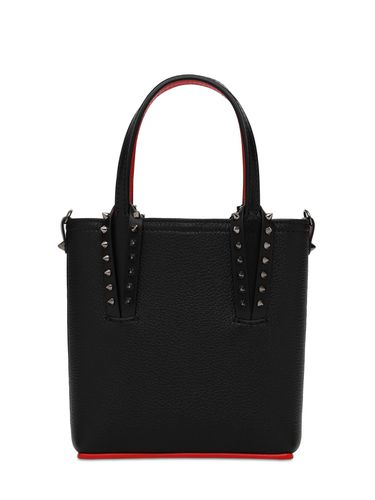 Cabata N/s Mini Leather Tote Bag - CHRISTIAN LOUBOUTIN - Modalova