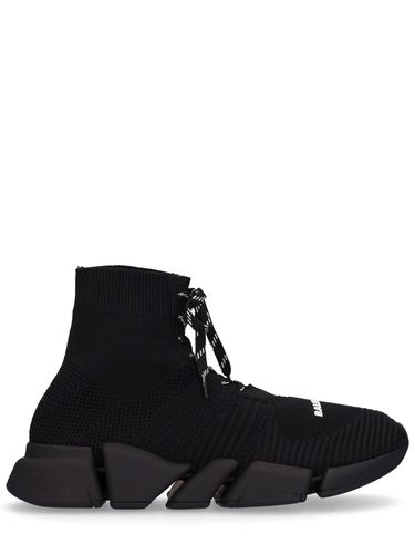 Mm Hohe Sneakers Aus Strick "speed 2" - BALENCIAGA - Modalova