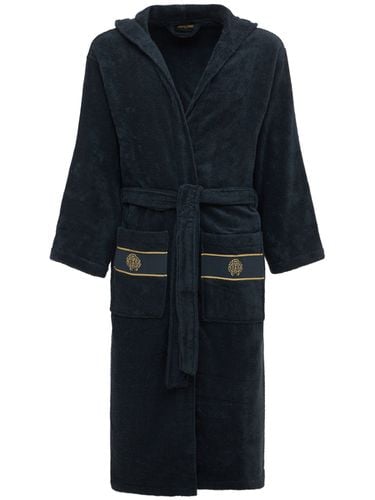 Gold New Cotton Bathrobe - ROBERTO CAVALLI - Modalova