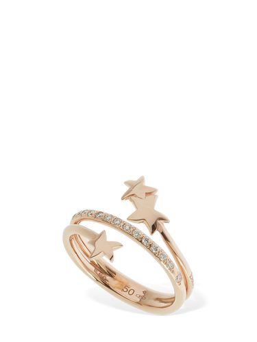 Stellina 9kt Gold & Diamond Ring - DODO - Modalova