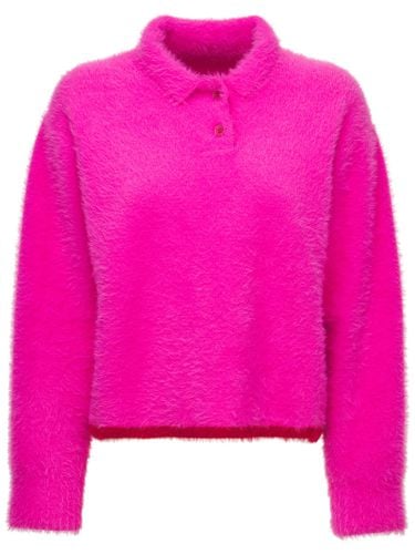 Le Polo Neve Knit Sweater - JACQUEMUS - Modalova