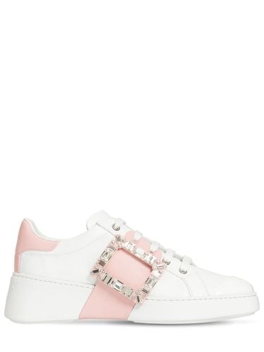 Mm Viv Skate Leather Sneakers - ROGER VIVIER - Modalova