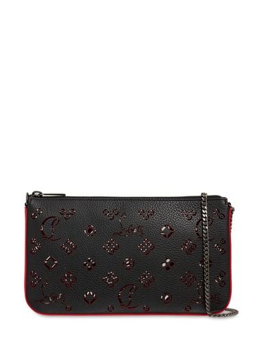 Bolso Loubila De Piel Perforada - CHRISTIAN LOUBOUTIN - Modalova