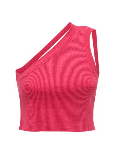 La Maille Ascu One Shoulder Knit Top - JACQUEMUS - Modalova