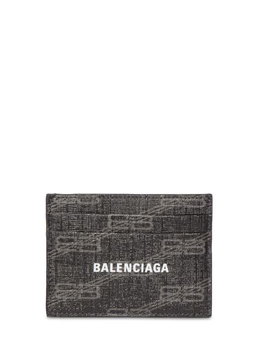 Tarjetero De Con Logo Estampado - BALENCIAGA - Modalova