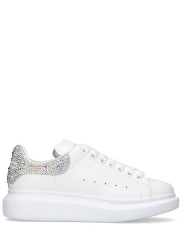 Sneakers De Piel Con Decoraciones 45mm - ALEXANDER MCQUEEN - Modalova