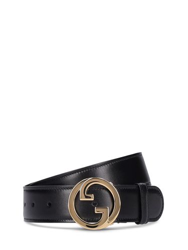 Cinturón Gucci Blondie De Piel 4cm - GUCCI - Modalova