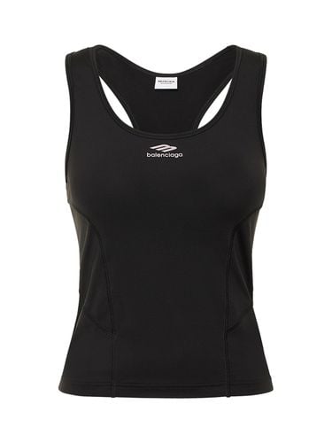 Stretch Tech Tank Top - BALENCIAGA - Modalova