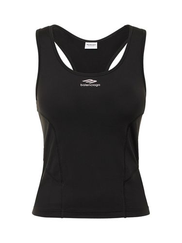 Tank Top In Techno Stretch - BALENCIAGA - Modalova