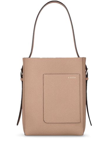 Bolso Tote Bucket De Piel De Grano - VALEXTRA - Modalova