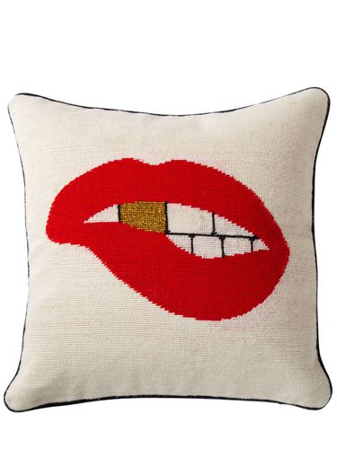 Cuscino Uk Bitten Lips - JONATHAN ADLER - Modalova