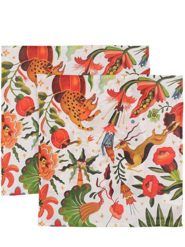 Set Of 2 Large Napkins - LA DOUBLE J - Modalova