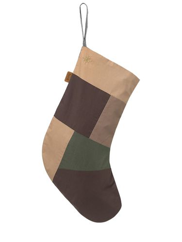 Calza Di Natale In Cotone Patchwork - FERM LIVING - Modalova