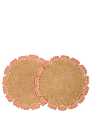 Set Of 2 Faded Rose Orpua Placemats - JOHANNA ORTIZ - Modalova