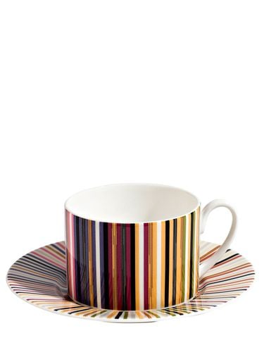 Set 6 Tazze E 6 Piattini Stripes Jenkins - MISSONI HOME - Modalova