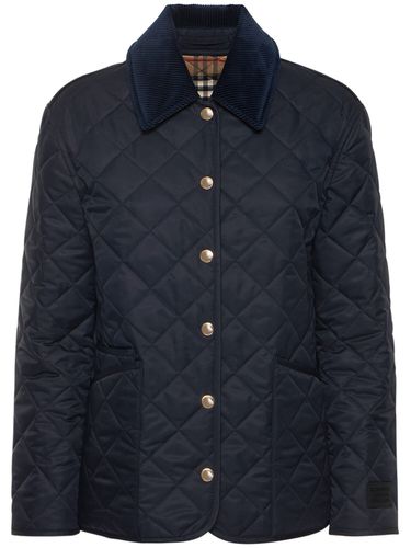 Chaqueta Dranefeld De Nylon Pespunteado - BURBERRY - Modalova