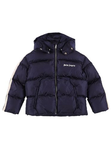 Gepolsterte Jacke Aus Nylon Mit Logos - PALM ANGELS - Modalova