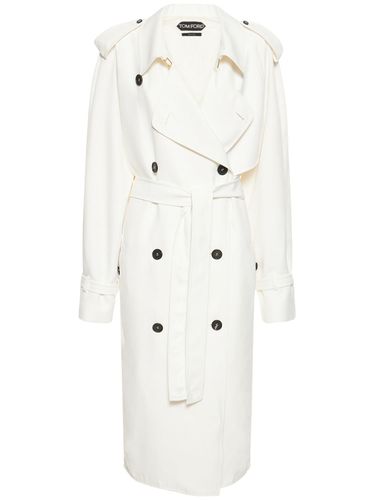 Trenchcoat Aus Twill - TOM FORD - Modalova