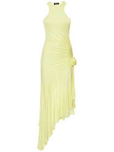 Vestido Midi De Jersey De Viscosa - BLUMARINE - Modalova