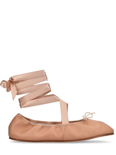 Mm Hohe Ballerinas Aus Leder „sophia“ - REPETTO - Modalova