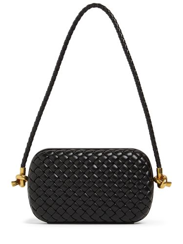 Leather Clutch - BOTTEGA VENETA - Modalova