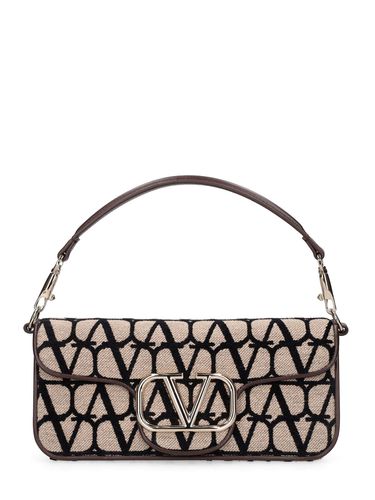 Bolso De Hombro Loco' Con Jacquard - VALENTINO GARAVANI - Modalova