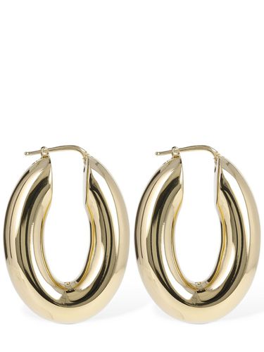 Vivid 2 Hoop Earrings - JIL SANDER - Modalova