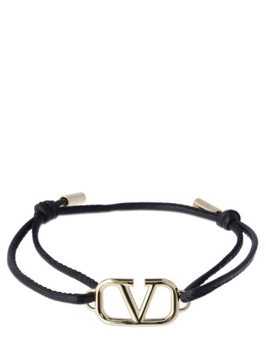 Bracciale Vlogo In Pelle - VALENTINO GARAVANI - Modalova