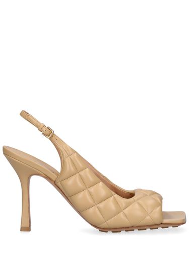 Sandalias De Piel Acolchada 90mm - BOTTEGA VENETA - Modalova