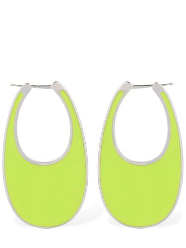 Large Lacquered Swipe Earrings - COPERNI - Modalova