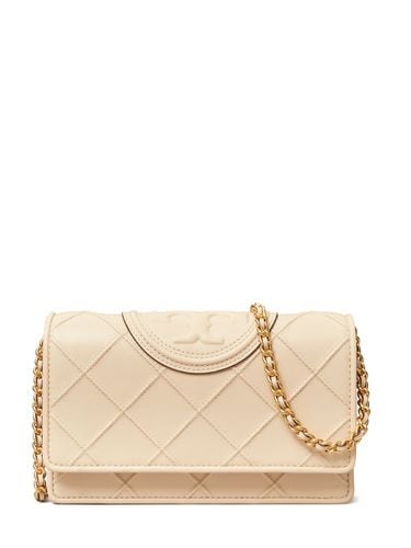 Bolso De Hombro Fleming De Piel Suave - TORY BURCH - Modalova