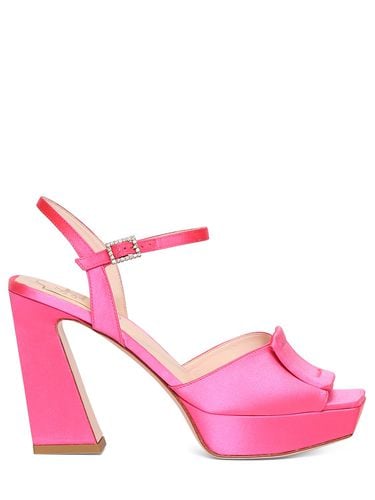 Mm Wedge Satin Sandals - ROGER VIVIER - Modalova