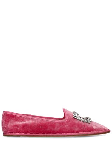 Mm Friulane Velvet Loafers - ROGER VIVIER - Modalova