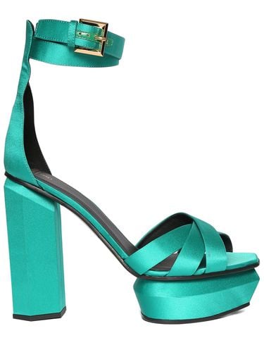 Mm Ava Platform Poly Sandals - BALMAIN - Modalova