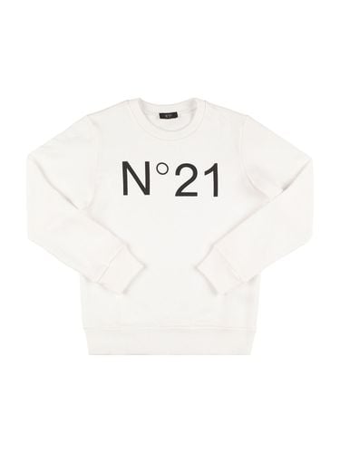 Sweatshirt Aus Baumwolle Mit Logodruck - N°21 - Modalova