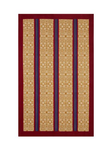 Damask Stripes Chutney Tablecloth - LISA CORTI - Modalova