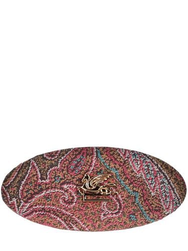 Paisley Silk Hair Clip - ETRO - Modalova