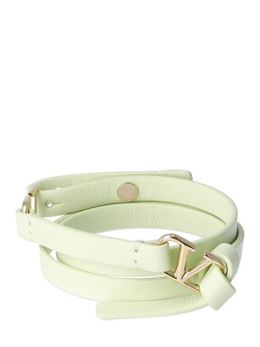 Bracciale Vlogo In Pelle - VALENTINO GARAVANI - Modalova